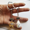 2022 3 pcs / set of Friends Cute Resin Pendant Necklace Ladies Women Unicorn Milk Biscuit Necklace BFF Couple Jewelry