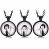 2022 3 pcs / set of Friends Cute Resin Pendant Necklace Ladies Women Unicorn Milk Biscuit Necklace BFF Couple Jewelry
