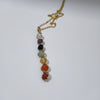 2021  7 Chakra Gem Natural Stone Beads Pendant Necklace Women Yoga Reiki Healing Balancing Chakra Necklaces Jewelry Gifts