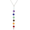 2021  7 Chakra Gem Natural Stone Beads Pendant Necklace Women Yoga Reiki Healing Balancing Chakra Necklaces Jewelry Gifts