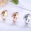 2022  CZ Cubic Zircon Ring Moon&amp;Star Open Rings for Women Girls Wedding Engagement Party Female Finger Ring