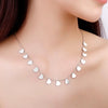 2022 s Stainless Steel Necklace For Women Rose Silvery Heart Pandant Summer Necklaces Jewelry Gift
