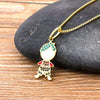 2021 Design Girl Boy Pendant Love Heart Family Necklace For Women Girls Kids Charm Year Party Christmas Jewelry Gifts