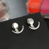 2022 Gold-Plated Earrings for Women Moon Shape  Earrings Accessories Party jewerly