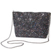 2022 Rhinestone Bag Women Chain Shining Geometry Shoulder Bags Sling Folding Bao Messenger Bag Woman Bolsa Feminina