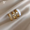 2020  Gothic Style Three Piece Opening Rings For Woman  Korean Jewelry European and American Wedding Party Sexy Ring