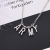 2021 Korean Show Your Love Trendy Jimin ARMY Letter Choker Necklaces for Women Girls BFF Jewelry Collana Donna