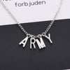 2021 Korean Show Your Love Trendy Jimin ARMY Letter Choker Necklaces for Women Girls BFF Jewelry Collana Donna