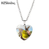 2021  Shrek Pendant Necklace Glass Cabochon Po Jewelry Heart Pendants Handmade Items