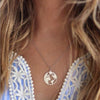 2021  Trend Star Heart Necklace for Women Choker Gold Chain Necklace Coin Pendant On Neck Charms Jewelry Christmas Gift