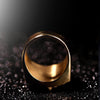 2022 Trendy Bohemian Crystal Inlaid Ring Masonic Ring Men's Ring Accessories Party Jewelry