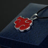 2022 Zinc Alloy Anime Red Cloud Drop Necklace Punk Style Men&amp;#39S Pendant Necklace Party Jewelry