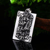 2022 exaggerated playing card king K skull pendant necklace for men sliding metal skeleton pendant accessories party jewelry