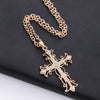 2021 saint light cross pendant necklace for women statement necklace trendy hip hop punk jewlery gift