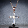 2021 saint light cross pendant necklace for women statement necklace trendy hip hop punk jewlery gift