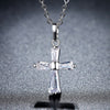 2021 saint light cross pendant necklace for women statement necklace trendy hip hop punk jewlery gift