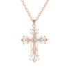 2021 saint light cross pendant necklace for women statement necklace trendy hip hop punk jewlery gift