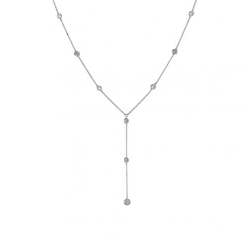 2021 Rhinestone Inlaid Long Drop Bridal Back Necklace Lady Body Chain Wedding Jewelry necklace for women бижутерия для женщин