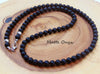 2021 Simple  Matte Bead Necklace For Men Classic Handmade Natural Strand Beads Men Necklace  Jewelry Gift