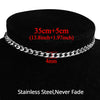 2021 Stainless Steel Choker Chain Necklace Punk Clavicle Short Neck Chain Pendant Necklace For Women Gothic Jewelry