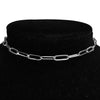 2021 Stainless Steel Choker Chain Necklace Punk Clavicle Short Neck Chain Pendant Necklace For Women Gothic Jewelry