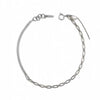 2021 Trendy Metal Chain Splice Rhinestone Chain Choker Necklaces Fresh Pearl Metal Lasso Pendant Collar Hip hop Necklaces Women