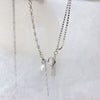2021 Trendy Metal Chain Splice Rhinestone Chain Choker Necklaces Fresh Pearl Metal Lasso Pendant Collar Hip hop Necklaces Women