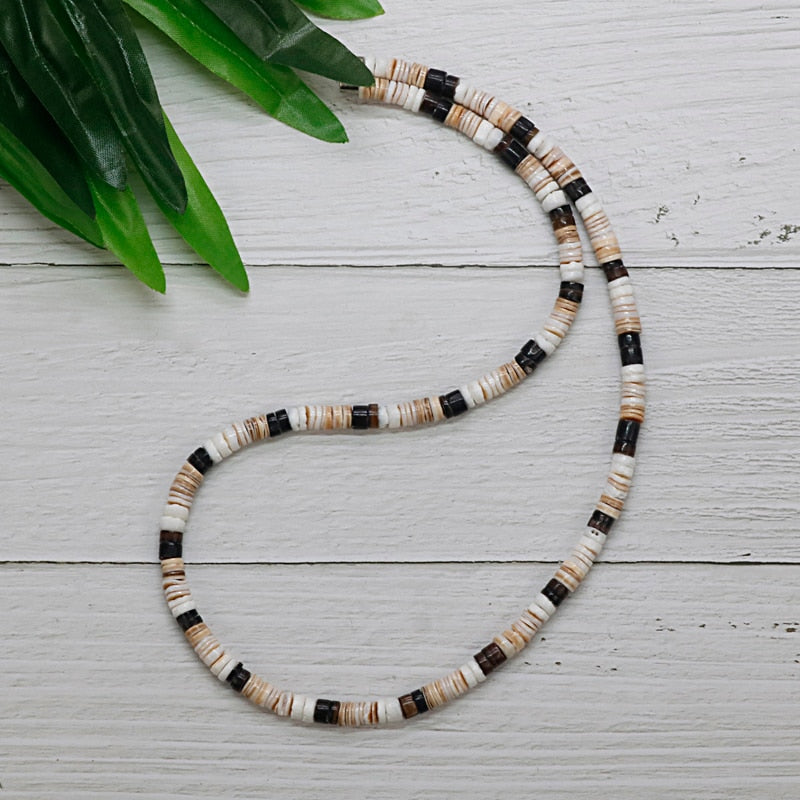 2022 Tribal Bohemian Choker Surfer Necklace Men Natural Ocean Shell Necklace Women Friend Gifts For Him Gift For Her DX-13