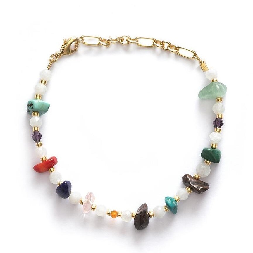 2021  gift Dropshippichoker Chunky Vintage Necklace for Women Jewelry clear beads heart beads freshwater pearl necklace women