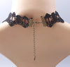 2021 Retro Fashionable Black Lace Fringed Necklace For Women Clavicle Chain party jewelry