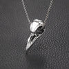 2022 viking crow pendant necklace stainless steel crow skull men and women pendant necklace viking jewelry