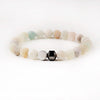2021 pulsera hombre Cylinder Hematite Bracelets For Men Classic Nature Stone Beads Bracelets & Bangles Homme Yoga Jewelry Gift