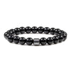 2021 pulsera hombre Cylinder Hematite Bracelets For Men Classic Nature Stone Beads Bracelets & Bangles Homme Yoga Jewelry Gift