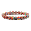 2021 pulsera hombre Cylinder Hematite Bracelets For Men Classic Nature Stone Beads Bracelets & Bangles Homme Yoga Jewelry Gift