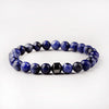 2021 pulsera hombre Cylinder Hematite Bracelets For Men Classic Nature Stone Beads Bracelets & Bangles Homme Yoga Jewelry Gift