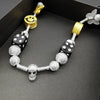 2021 trend hip hop rock necklace smiley skull head versatile unisex suitable for holiday party gifts