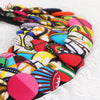 2021 Ankara Button Bib Statement Neckpiece African Tribal Necklace Statement Necklace Button Jewelry For Women WYA067