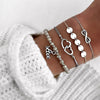 2021 Bohemian Bracelets & Bangles Set Vintage Bead Boho Charm Bracelet For Women Jewelry Accessories Pulseras Mujer Bijoux Femme