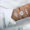 2021 Bohemian Bracelets & Bangles Set Vintage Bead Boho Charm Bracelet For Women Jewelry Accessories Pulseras Mujer Bijoux Femme
