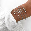 2021 Bohemian Bracelets & Bangles Set Vintage Bead Boho Charm Bracelet For Women Jewelry Accessories Pulseras Mujer Bijoux Femme