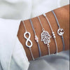 2021 Bohemian Bracelets & Bangles Set Vintage Bead Boho Charm Bracelet For Women Jewelry Accessories Pulseras Mujer Bijoux Femme
