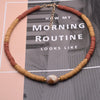 2021 Boho Natural stone Beads Necklace Polymer Clay Necklace Soft Pottery Choker Necklace Handmade Femme Jewelry Gifts