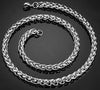 2021 Classic Men Necklace Width 3/5/7mm Stainless Steel Keel Chain For Men Women Anniversary Jewelry Gift