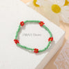 2022 Colorful Daisy Flowers Beaded Necklace Charm Statement Short Choker Necklace for Women Korea Summer Jewelry