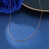2021 Designer Minimalist Thin Snake Chain Gold Plated Necklaces For Women Niche Sexy Chain Choker Necklaces Jewelry Accessories