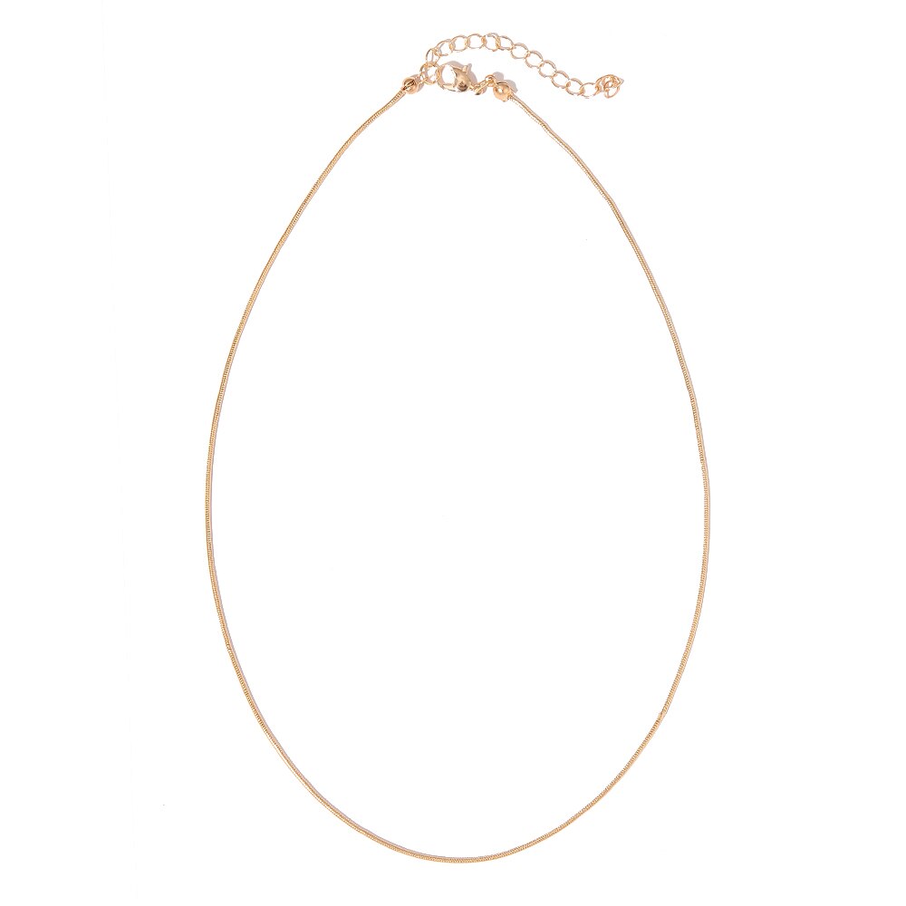 2021 Designer Minimalist Thin Snake Chain Gold Plated Necklaces For Women Niche Sexy Chain Choker Necklaces Jewelry Accessories