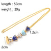 2021 Enamel Tea Cup Pendant Necklace for Women Aesthetic Colourful Sweater Long Neck Chain One Piece Accessories Jewelry Gift
