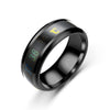 2021 European and American   smart temperature couple ring ECG display temperature ring high-end