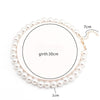 2021 Bead Pearl Choker Short Necklaces for Women Girls Elegant Simple Pearl Aesthetic Goth Necklace Wedding Jewelry