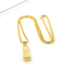 2022 Creative Razor Pendant Necklace Popular Simple Personality Wild Exquisite Design Hip Hop Party Pendant Jewelry Gift